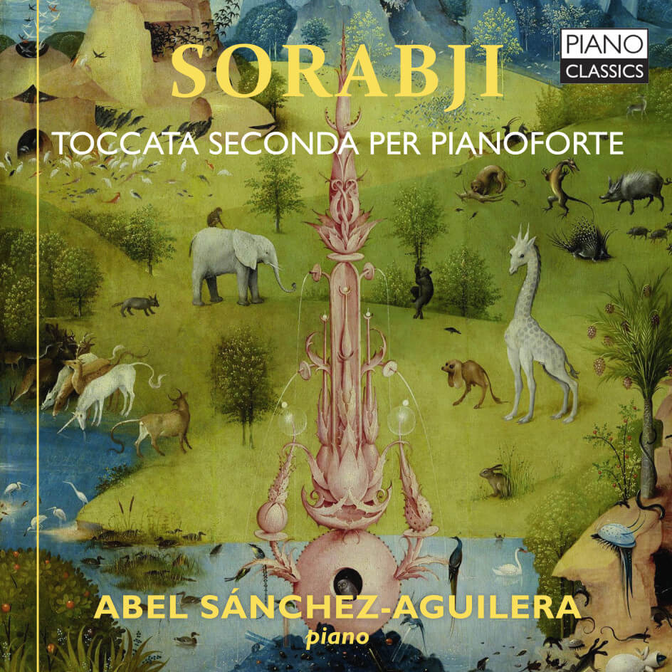 Sorabji's Toccata seconda, CD cover.